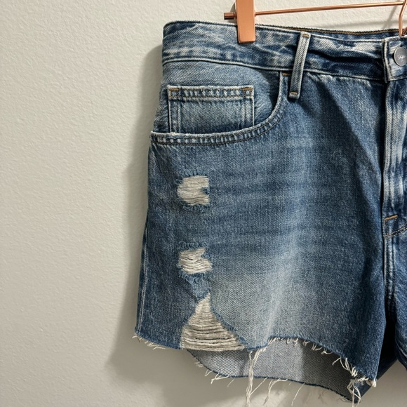 FRAME Le Grand Garcon Short Whitmore Soho Size 31 - Picture 5 of 16